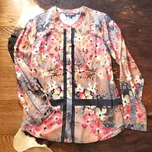 Tolani Collection floral shirt